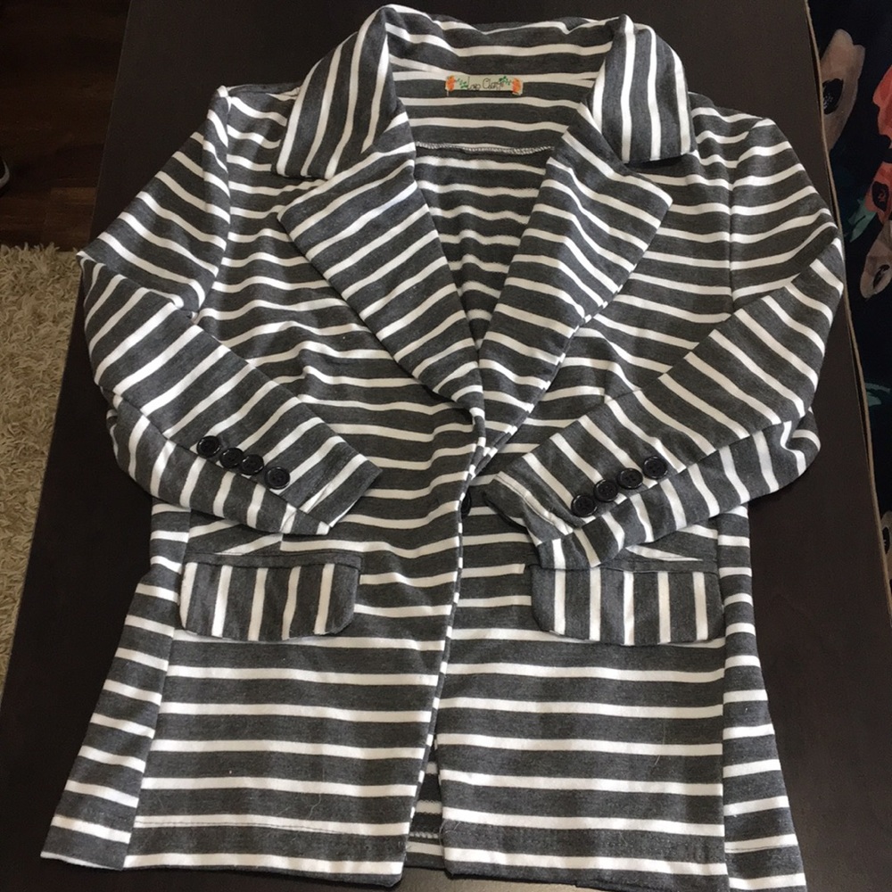 Striped blazer